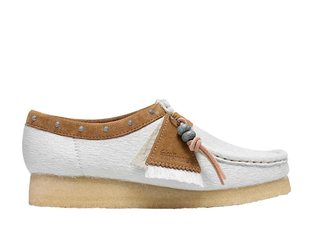 Clarks Women's Wallabee "Off White Int"