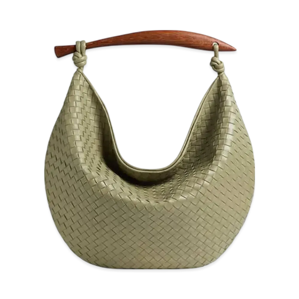 Bottega Veneta Sardine Bermuda "Travertine/Rhum"