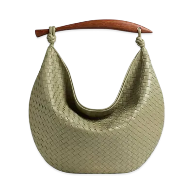 Bottega Veneta Sardine Bermuda "Travertine/Rhum"