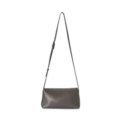 The Row Women's Rene Leather Crossbody Bag "Taupe"