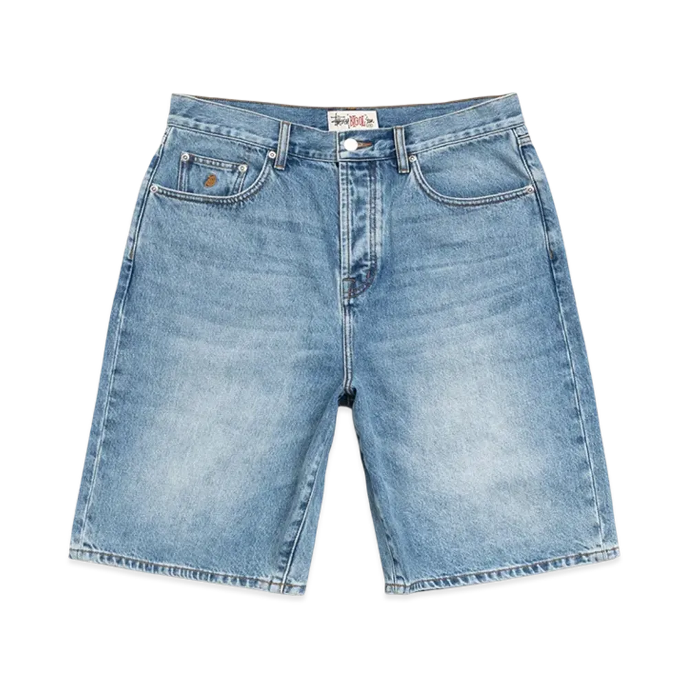 Stussy Big OL' Short Denim "Indigo Stone Wash"