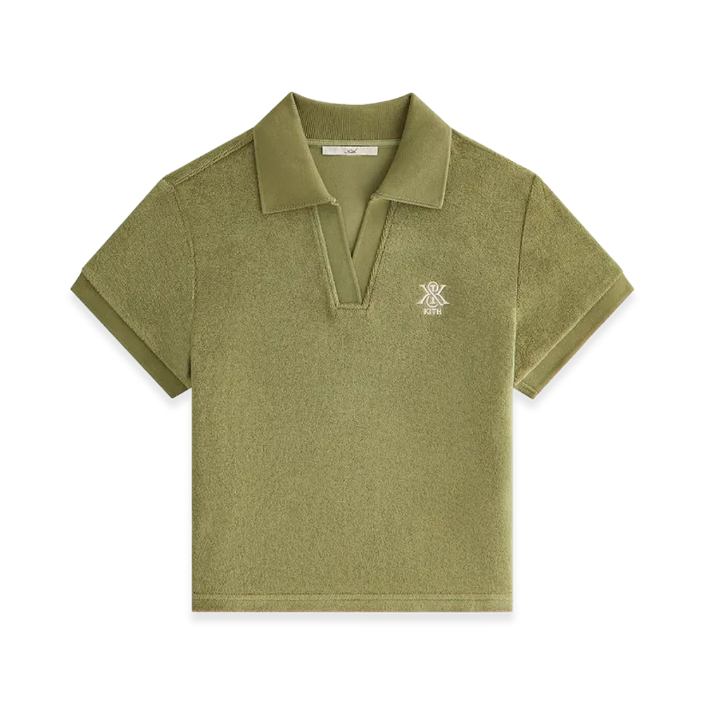 Kith Women's Hedi Towel Terry Polo "Flagstaff"
