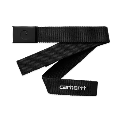 Carhartt WIP C-Logo Belt Tonal "Black/White"