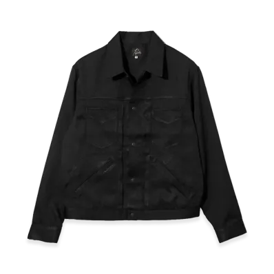 NEEDLES Penny Jean Jacket - Poly Twill "Black"