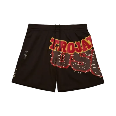 Travis Scott x M&N x USC Shorts "Brown"