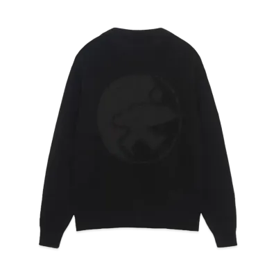 Stussy x OUR LEGACY Work Shop Knitted Roundneck Sweater "Black"
