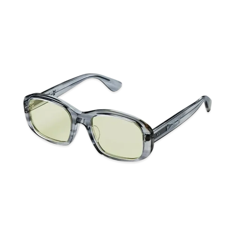 MASU Oval Shape Sunglasses "Gray Marble"