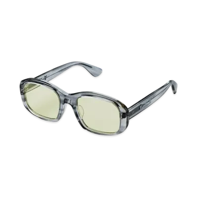 MASU Oval Shape Sunglasses "Gray Marble"