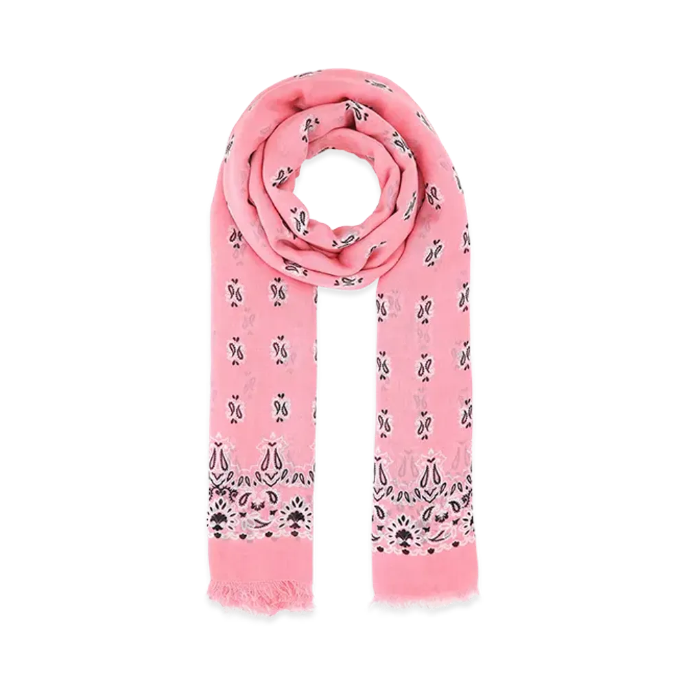 Saint Laurent Women's Foulard "Pink"