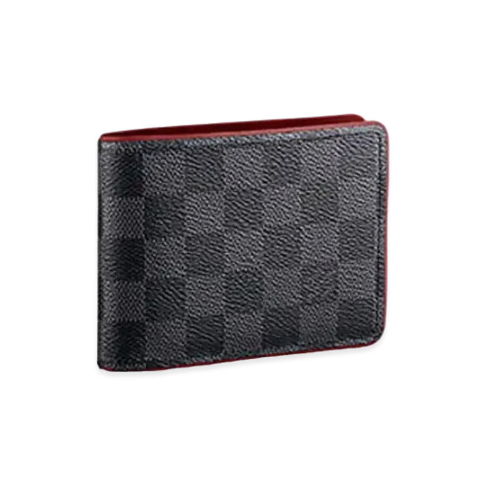 Louis Vuitton Multiple Wallet Damier Graphite "Bordeaux"