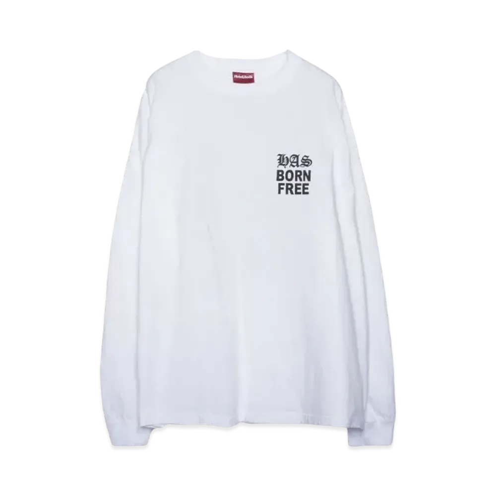 Hide and Seek HAS L/S Tee "WHITE"