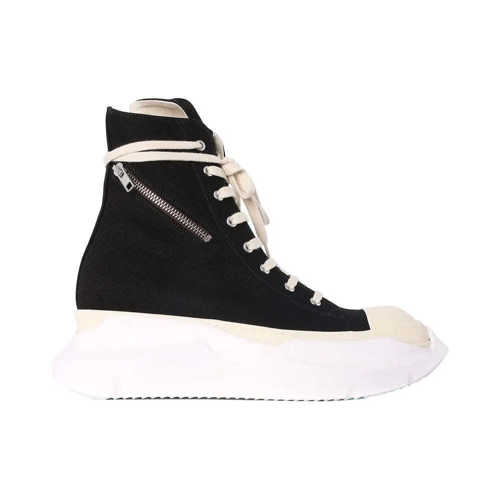 Rick Owens DRKSHDW Cargo Abstract Sneaks "Black/Milk"