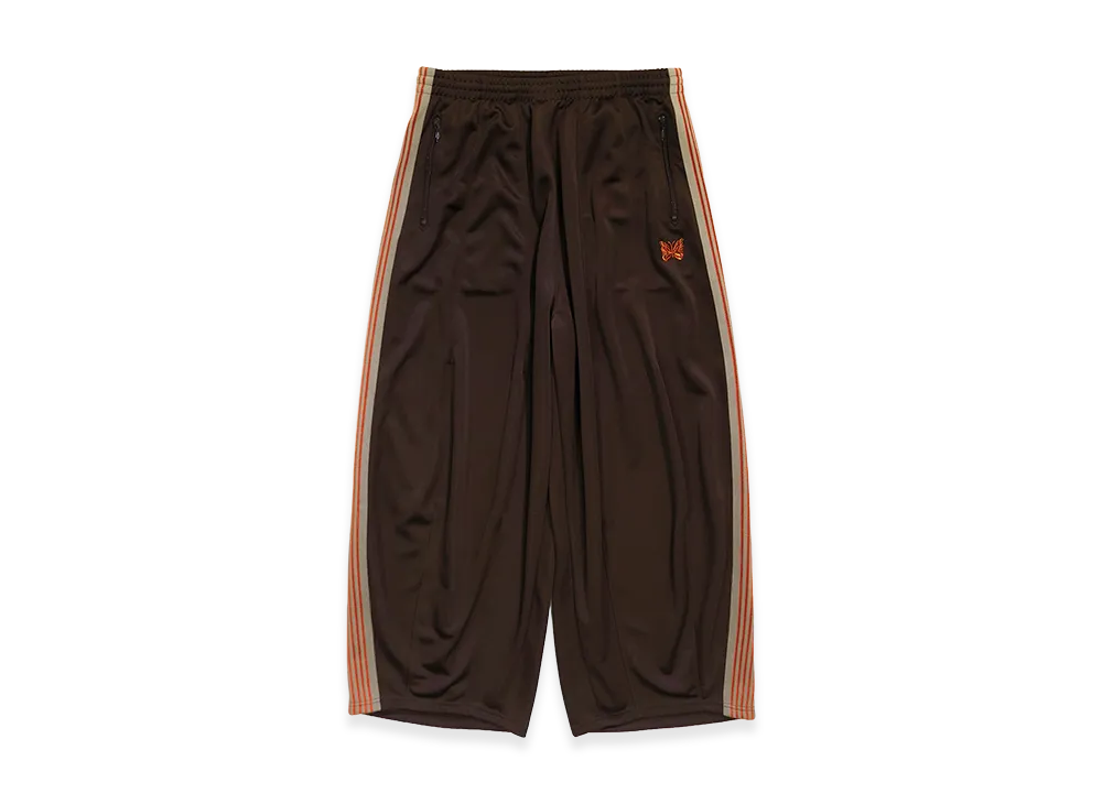 NEEDLES x STUDIOUS H.D. Track Pant - Poly Smooth "Brown"