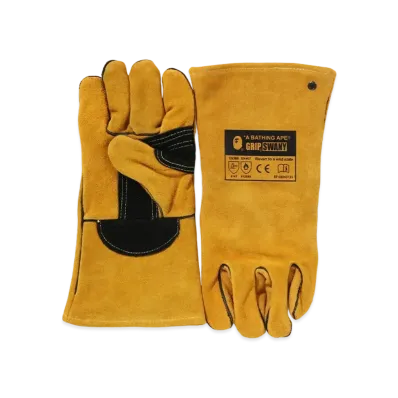 A BATHING APE x GRIP SWANY Takibi Glove "Yellow"