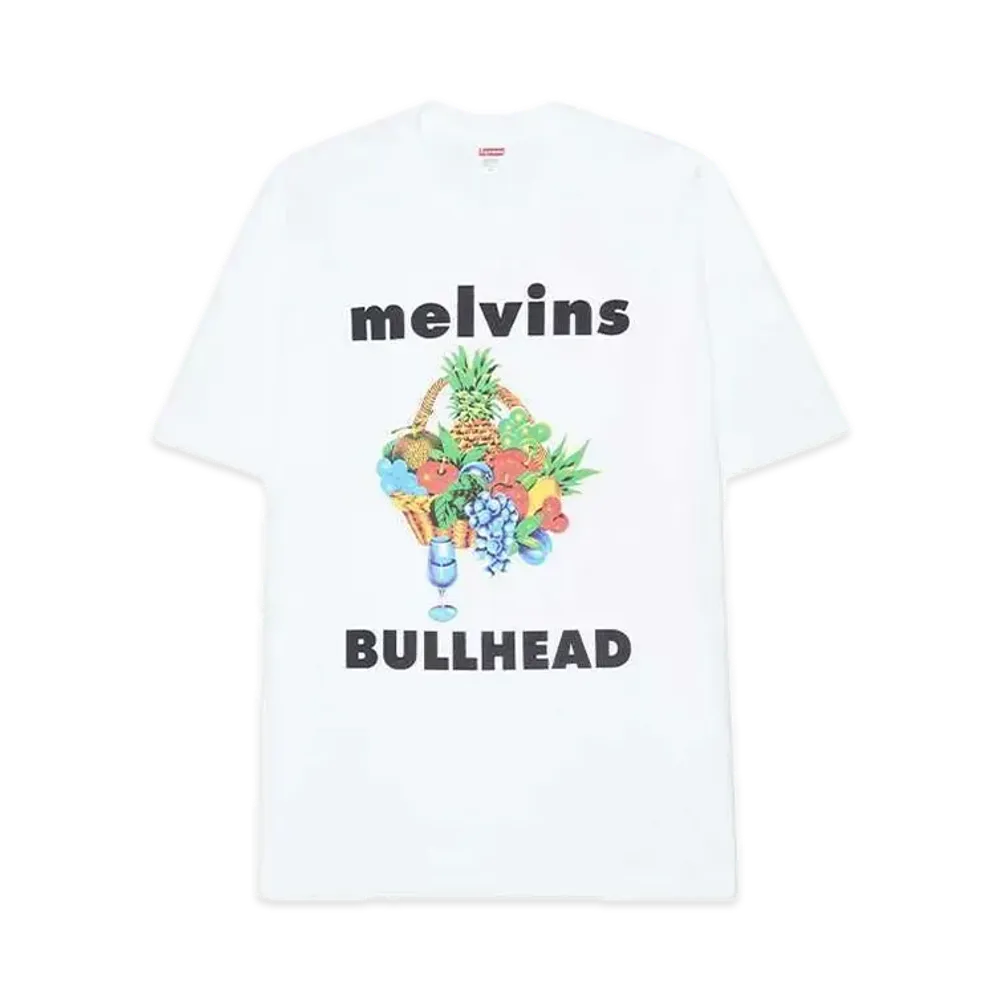 Supreme x Melvins Bullhead Tee "White"