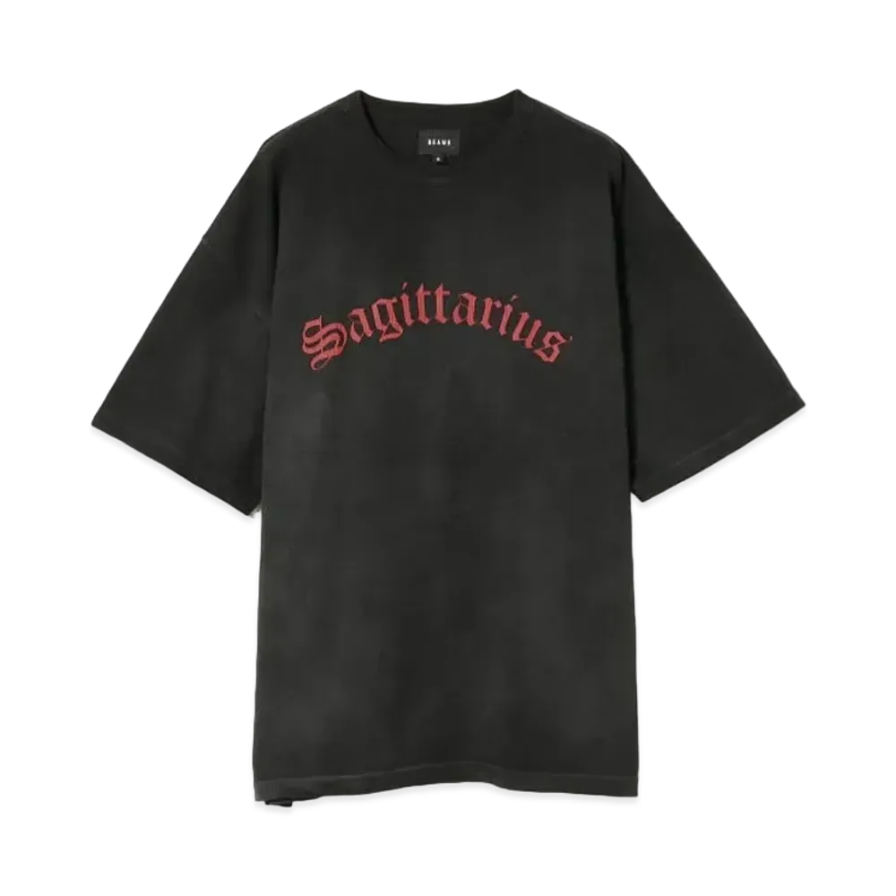BEAMS Vintage College T-shirt "Black"