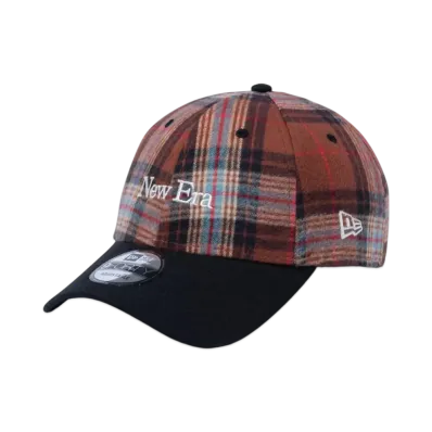 NEW ERA 9Forty Fabric Series Tartan Check "Brown"
