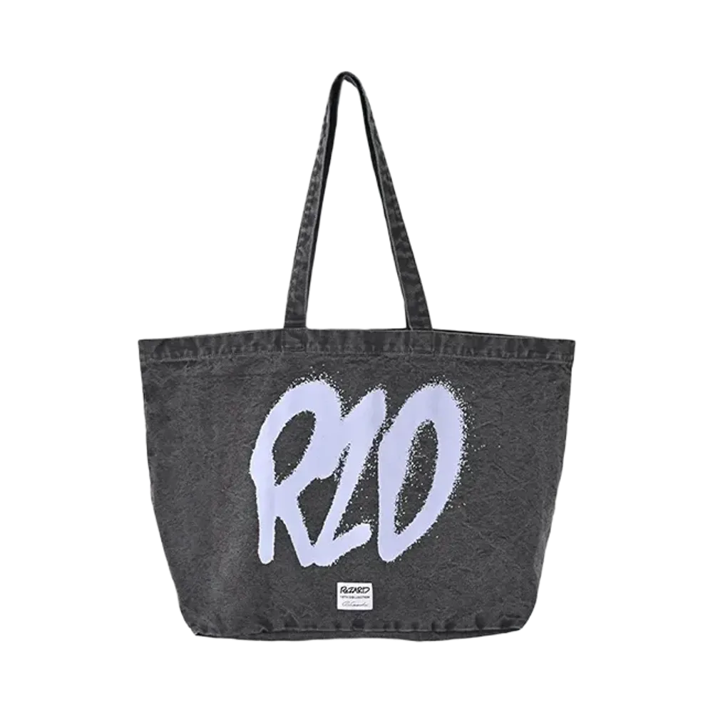 ReZARD × Masato Yamaguchi \ x Spray Logo Tote Bag "LIGHT BLUE"