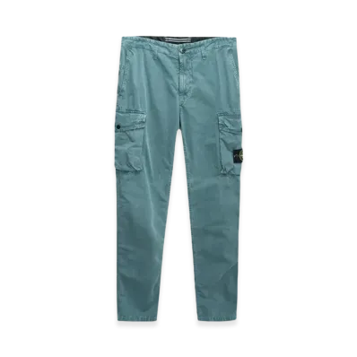 Stone Island 318WA Old Dye Treatment Cargo Pants - 21SS "Petrol"