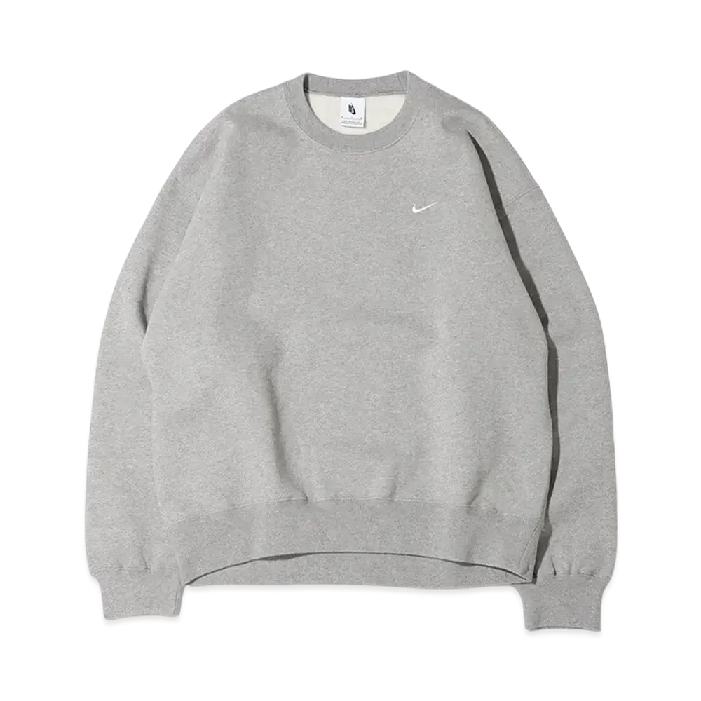 Nike AS M NK Solo Swoosh HW BB Crew "Grey Heather"