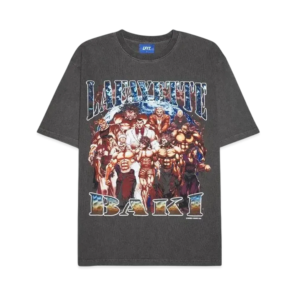 LFYT x 刃牙 x SNKRDUNK \ ALL STAR TEE Eclusive "BLACK" LE240136