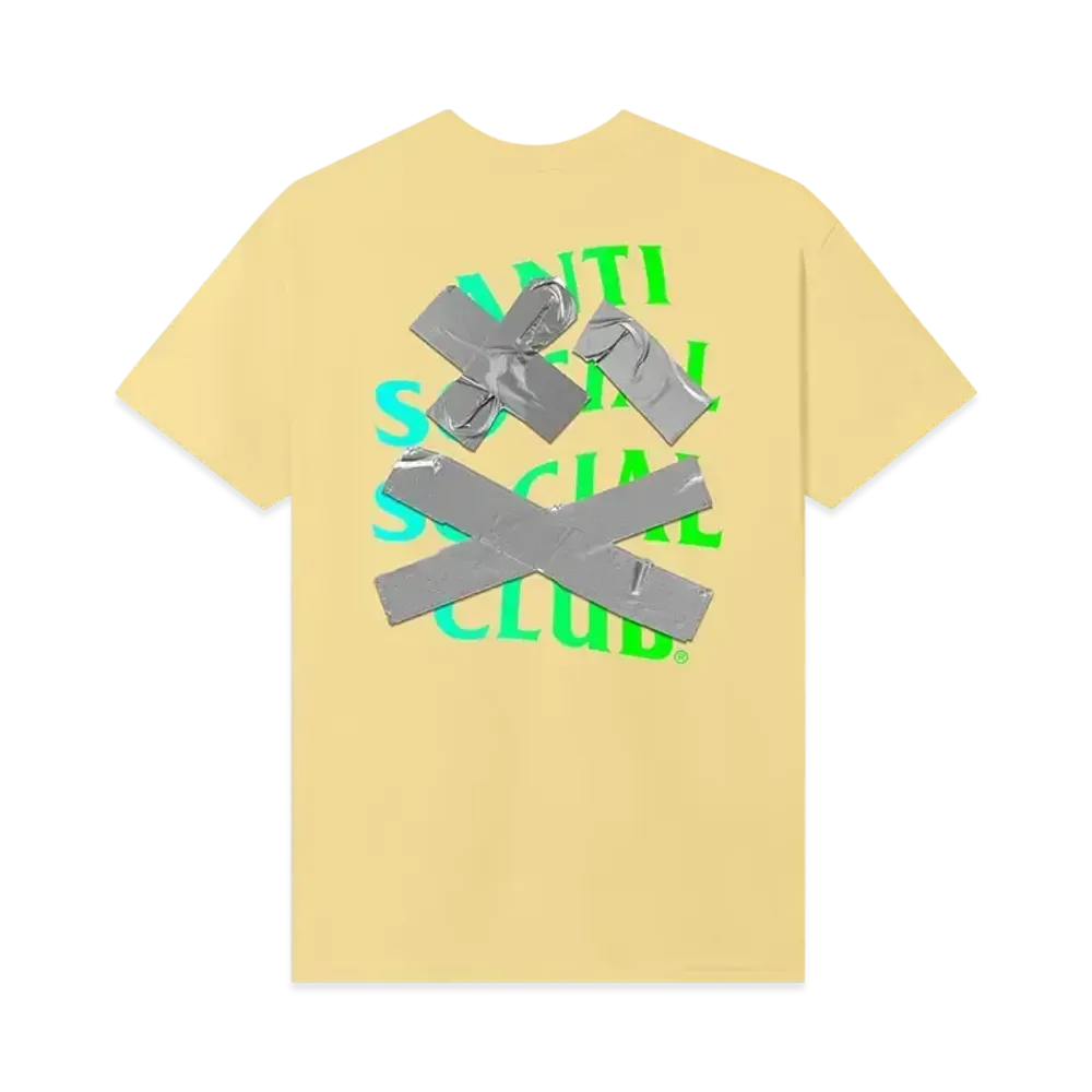 ANTI SOCIAL SOCIAL CLUB Cancelled Again Tee "Daffodil Yellow"