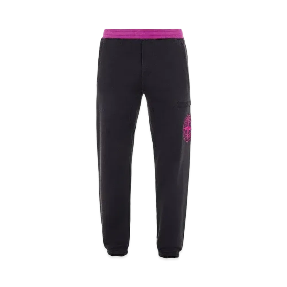 Stone Island 62937 DIAGONAL POLYESTER COTTON FLEECE_REGULAR FIT "Magenta"