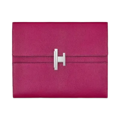 Hermes Cinhetic Pochette "Rose Violet"