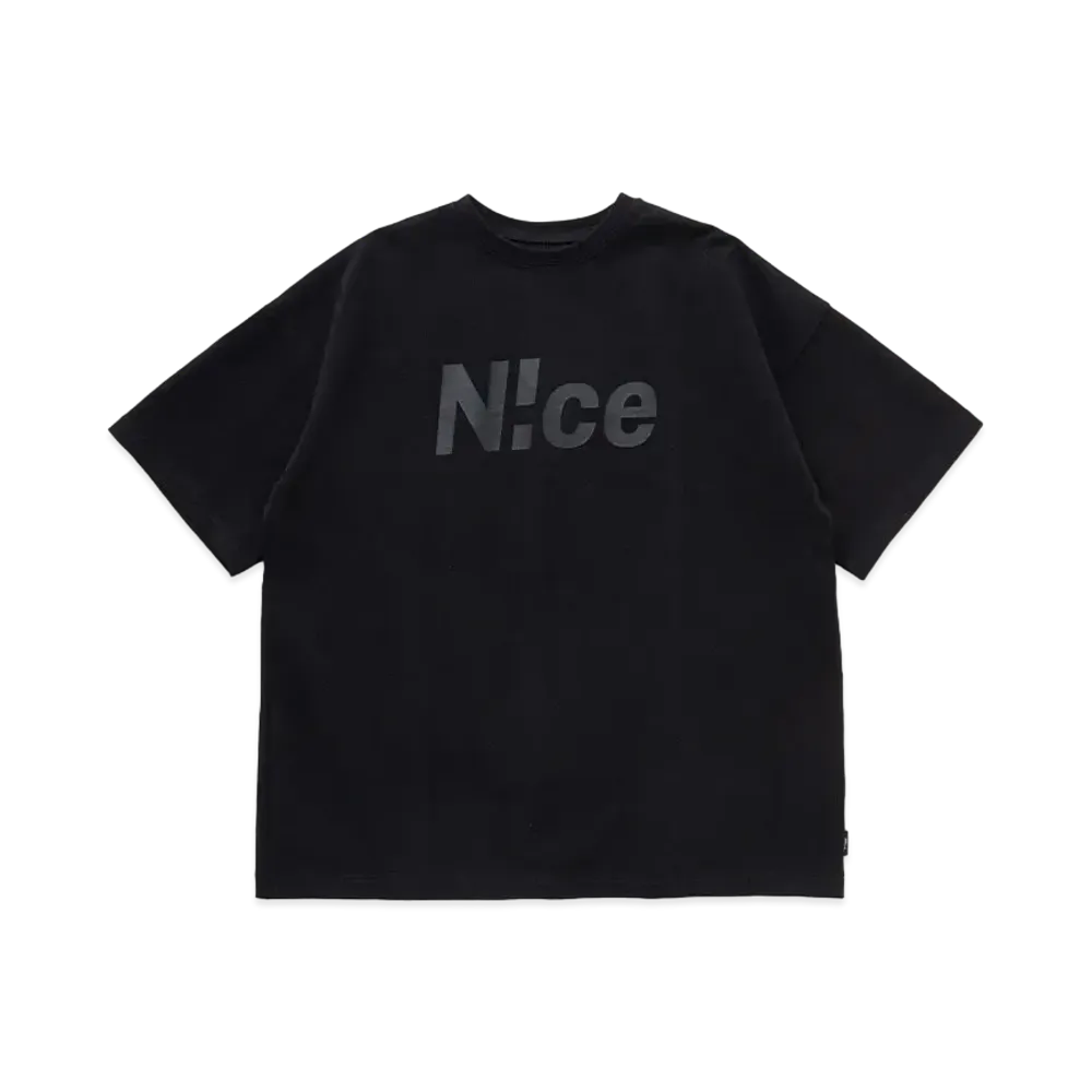 N!ce Basic Tee "Black"