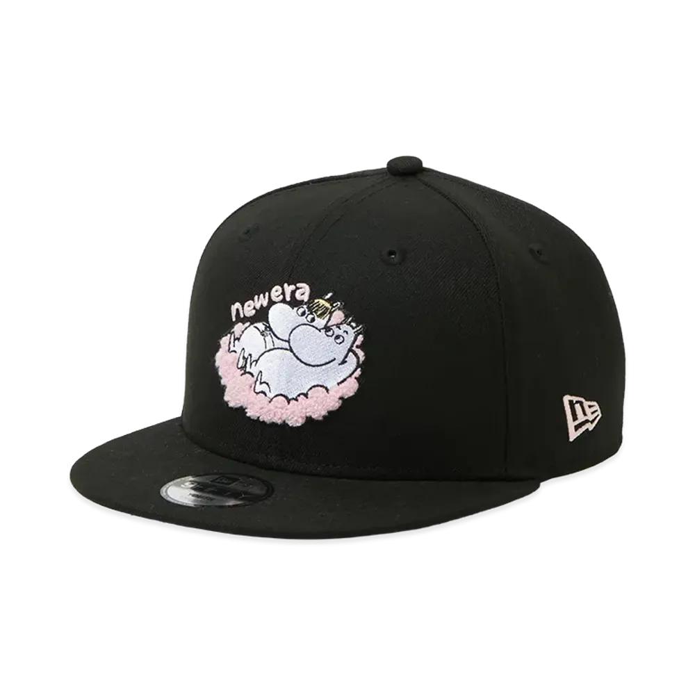 NEW ERA x Moomin Kids Youth 9Fifty Moomin Snorkmaiden "Black"