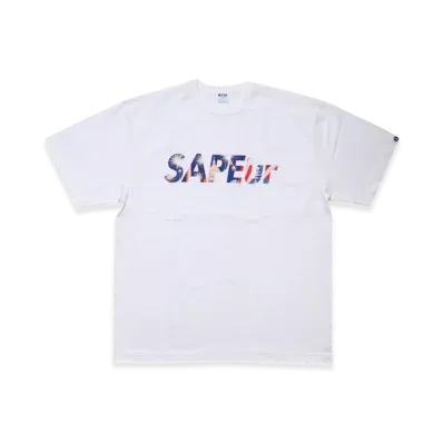 SAPEur Independence Day Logo Tee S/S Tee "White"