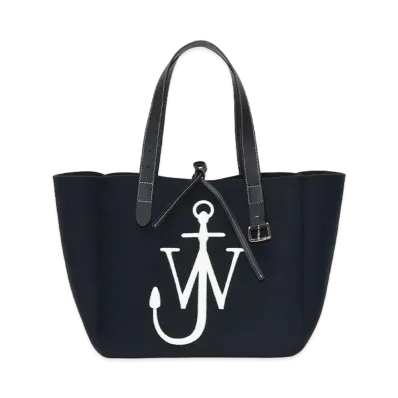 JW ANDERSON Belt Tote Bag "Navy/White"