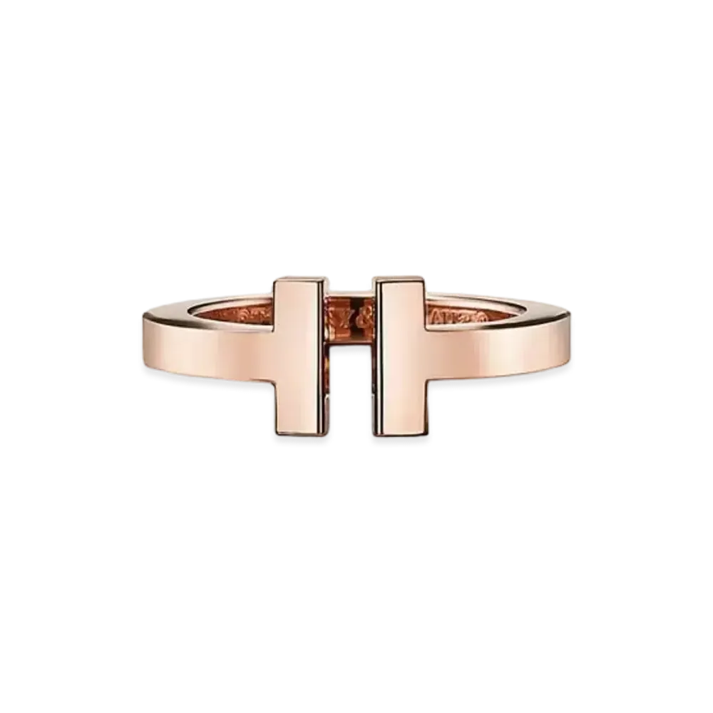Tiffany & Co. Tiffany T Square Ring "Rose Gold"