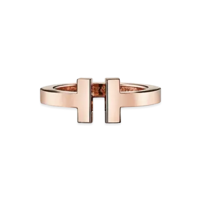 Tiffany & Co. Tiffany T Square Ring "Rose Gold"