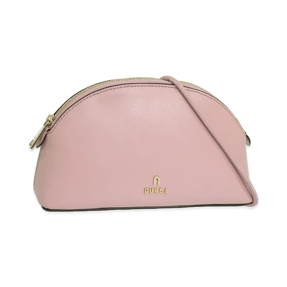 FURLA Camelia Mini Crossbody Pouch "Pink"