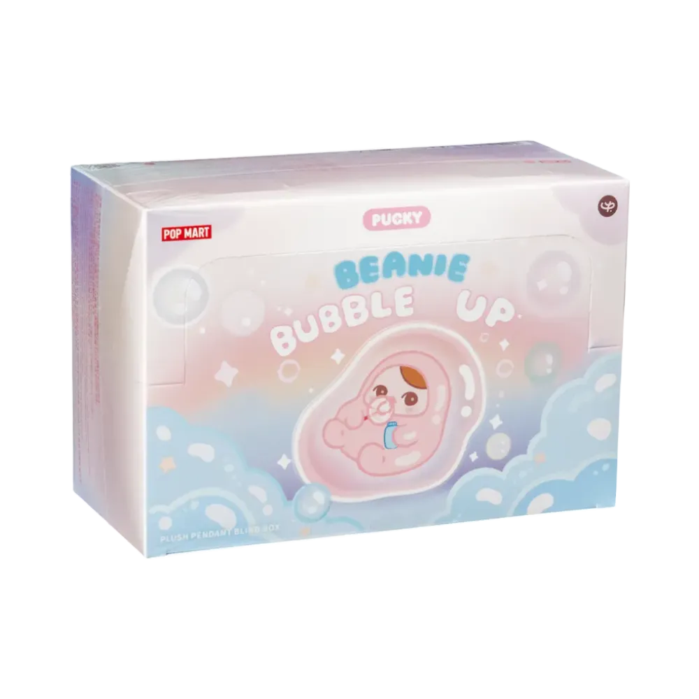 POP MART PUCKY BEANIE BUBBLE UP Series Plush Pendant [Assortment Box]