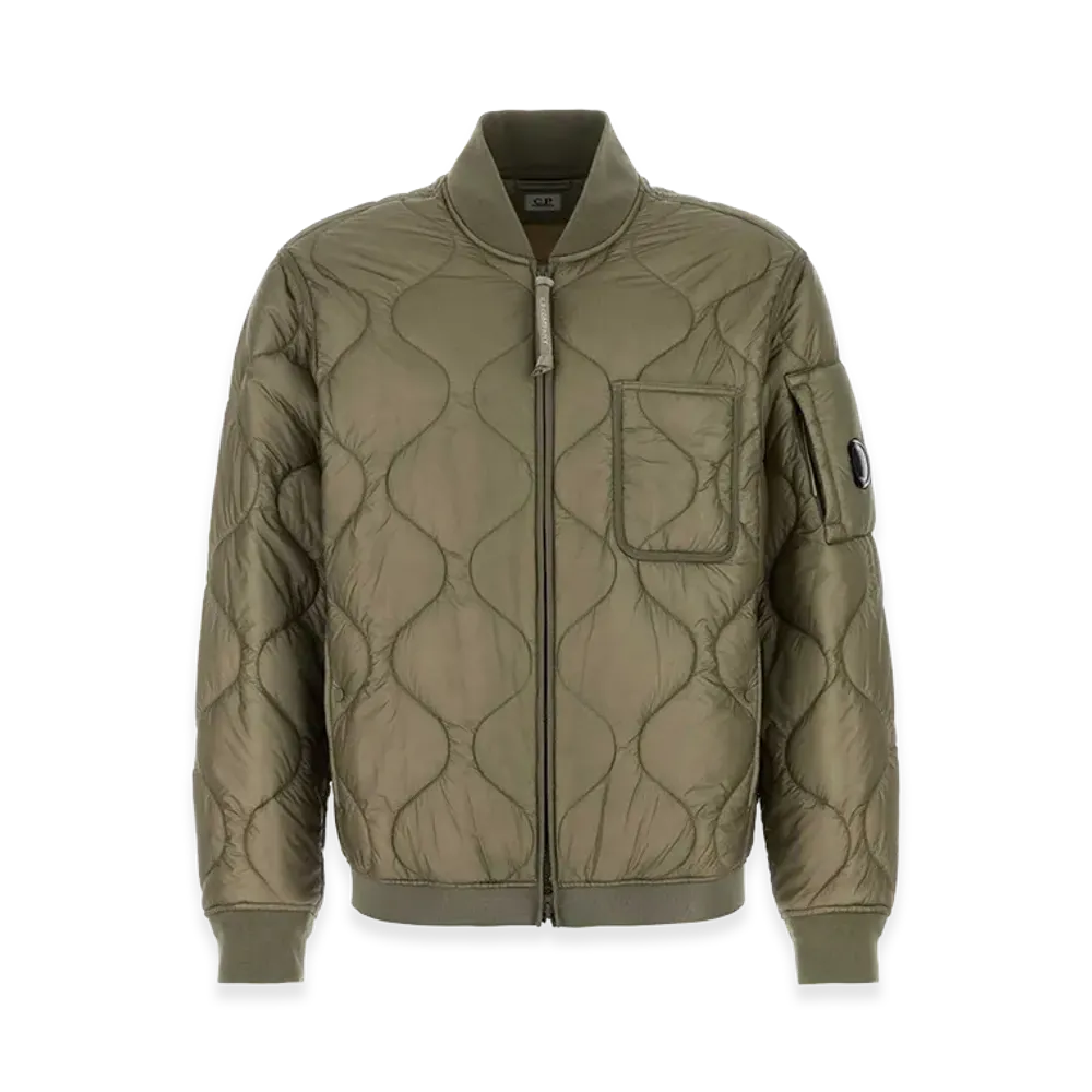 C.P. Company Nylon Padded Jacket "Sage Green"