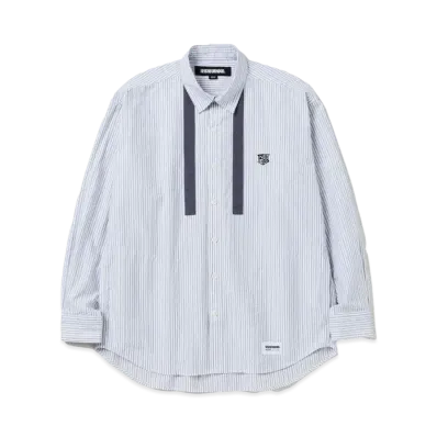 NEIGHBORHOOD Tie Shirt LS "Stripe-A"