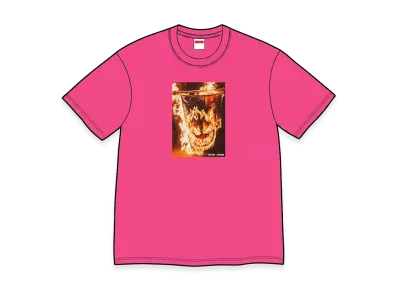 Supreme x Spitfire Flag Tee "Fuchsia"