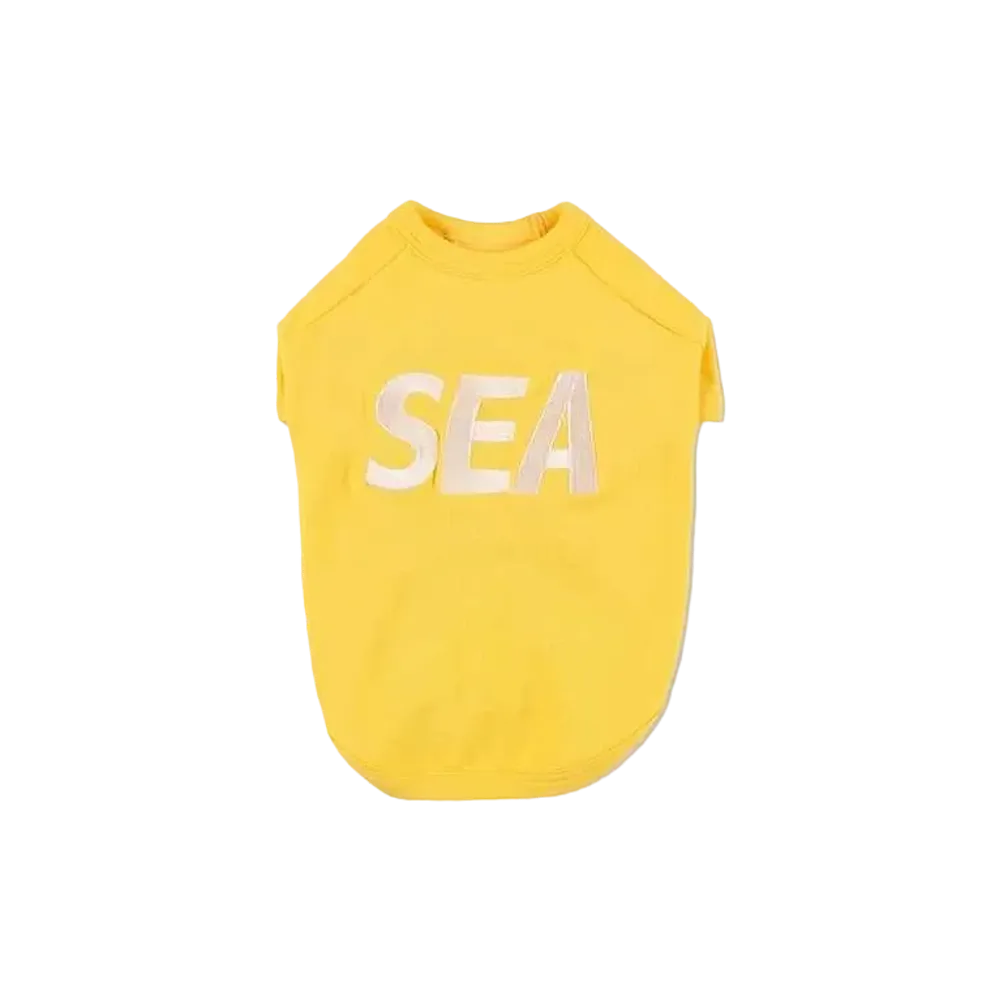 WIND AND SEA Sea Dog T Shirt "Yellow"