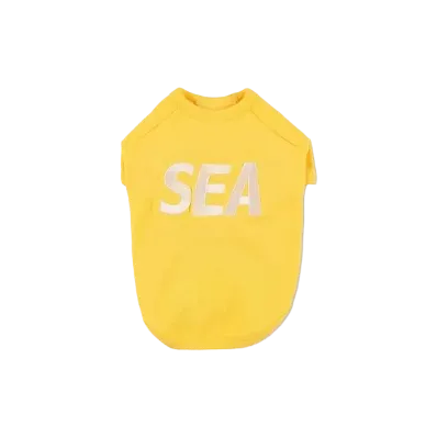 WIND AND SEA Sea Dog T Shirt "Yellow"
