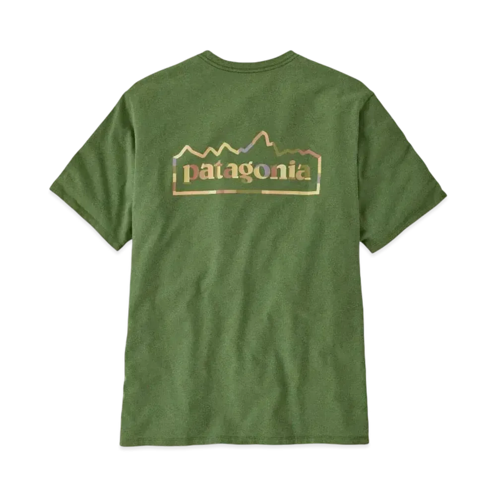 Patagonia Men's Unity Fitz Responsibili Tee "Terrain Green"