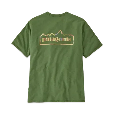 Patagonia Men's Unity Fitz Responsibili Tee "Terrain Green"