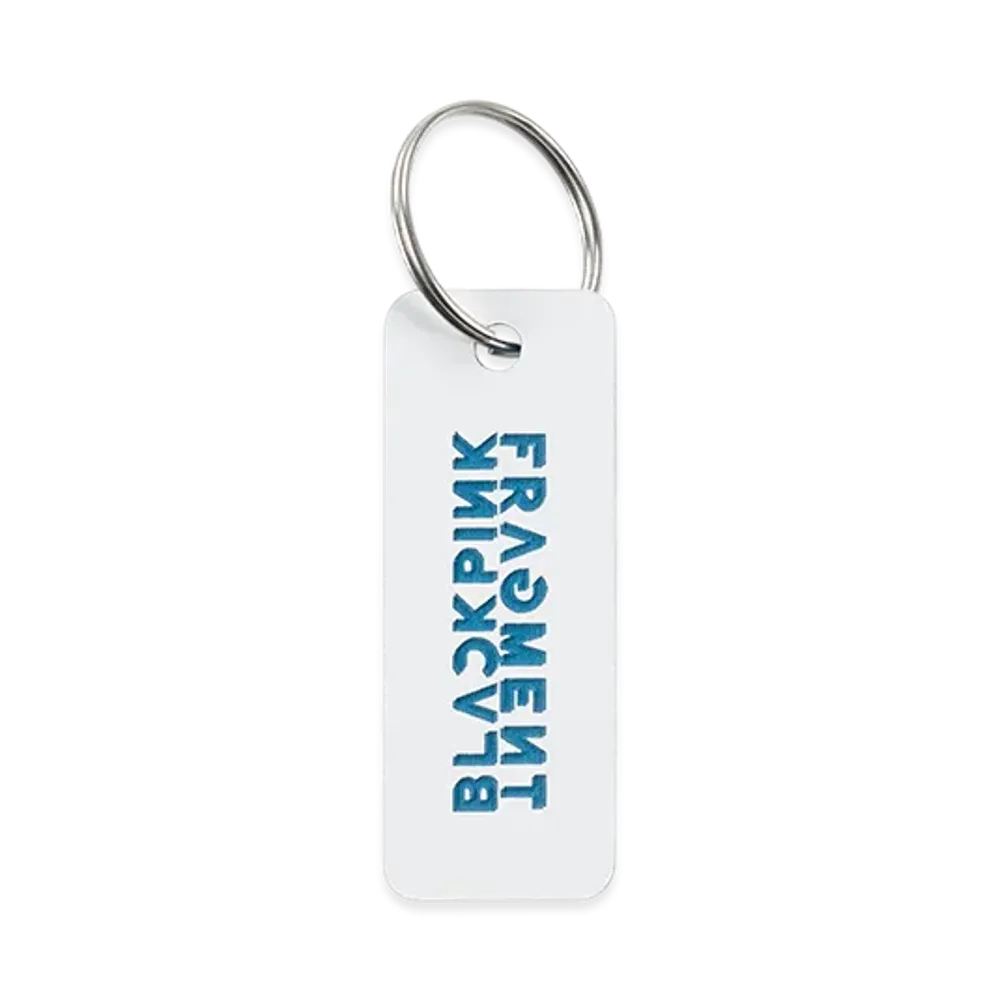 FRAGMENT x BLACKPINK Keyring "White/Blue"