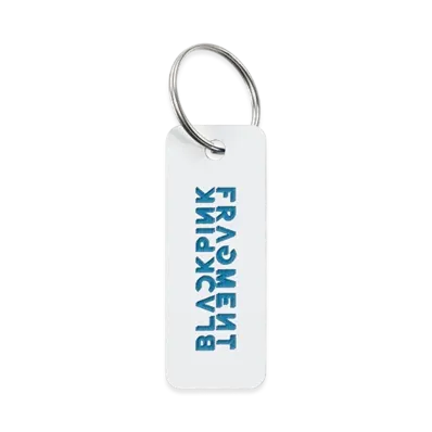 FRAGMENT x BLACKPINK Keyring "White/Blue"