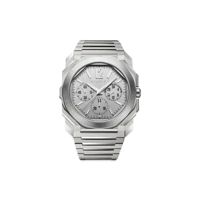 BVLGARI Octo Finissimo Watch "Stainless Steel/Silver"