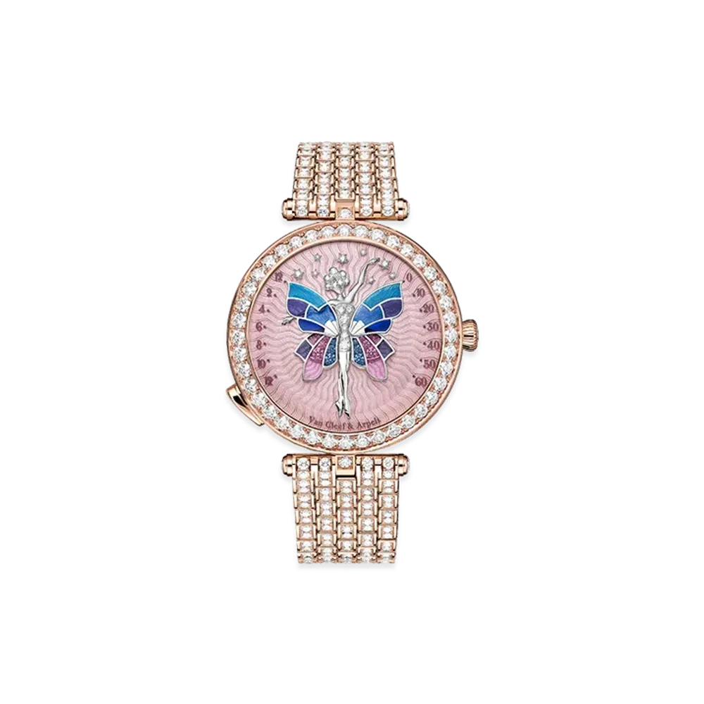 Van Cleef & Arpels Lady Arpels Ballerine Enchantee Rose Gold watch "18K Rose gold/Diamond"