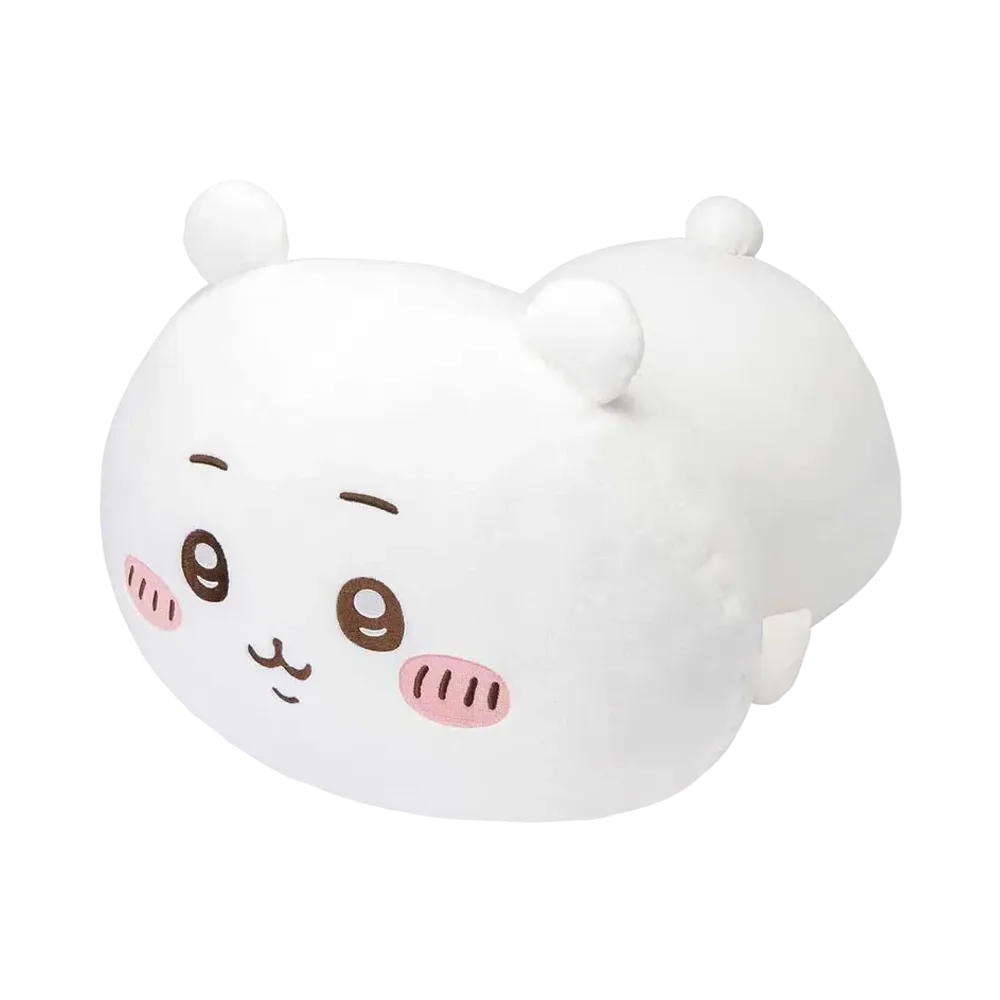 Gray Parka Service -Chiikawa Mochifuwa Collection- B Prize Lying down Plush Chiikawa