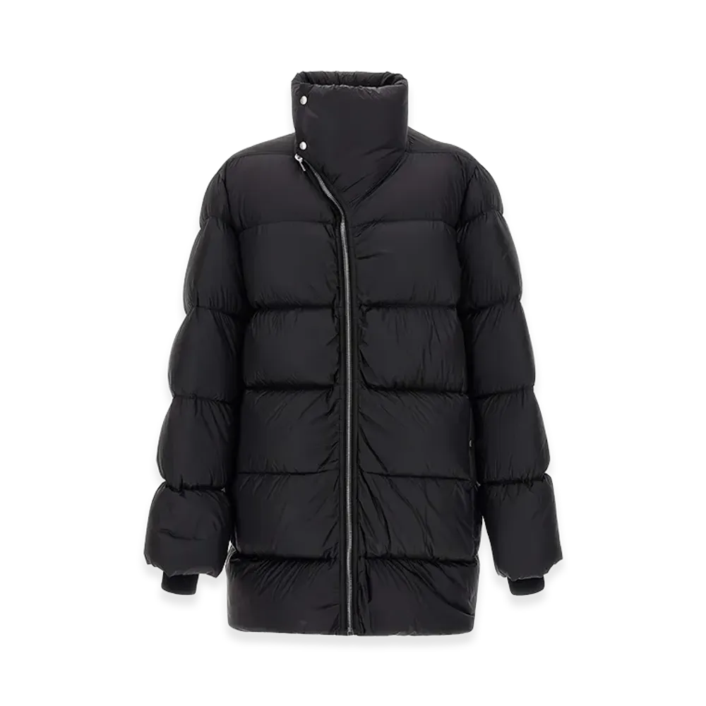 Rick Owens Turtle' Down Jacket "Black"