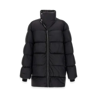 Rick Owens Turtle' Down Jacket "Black"